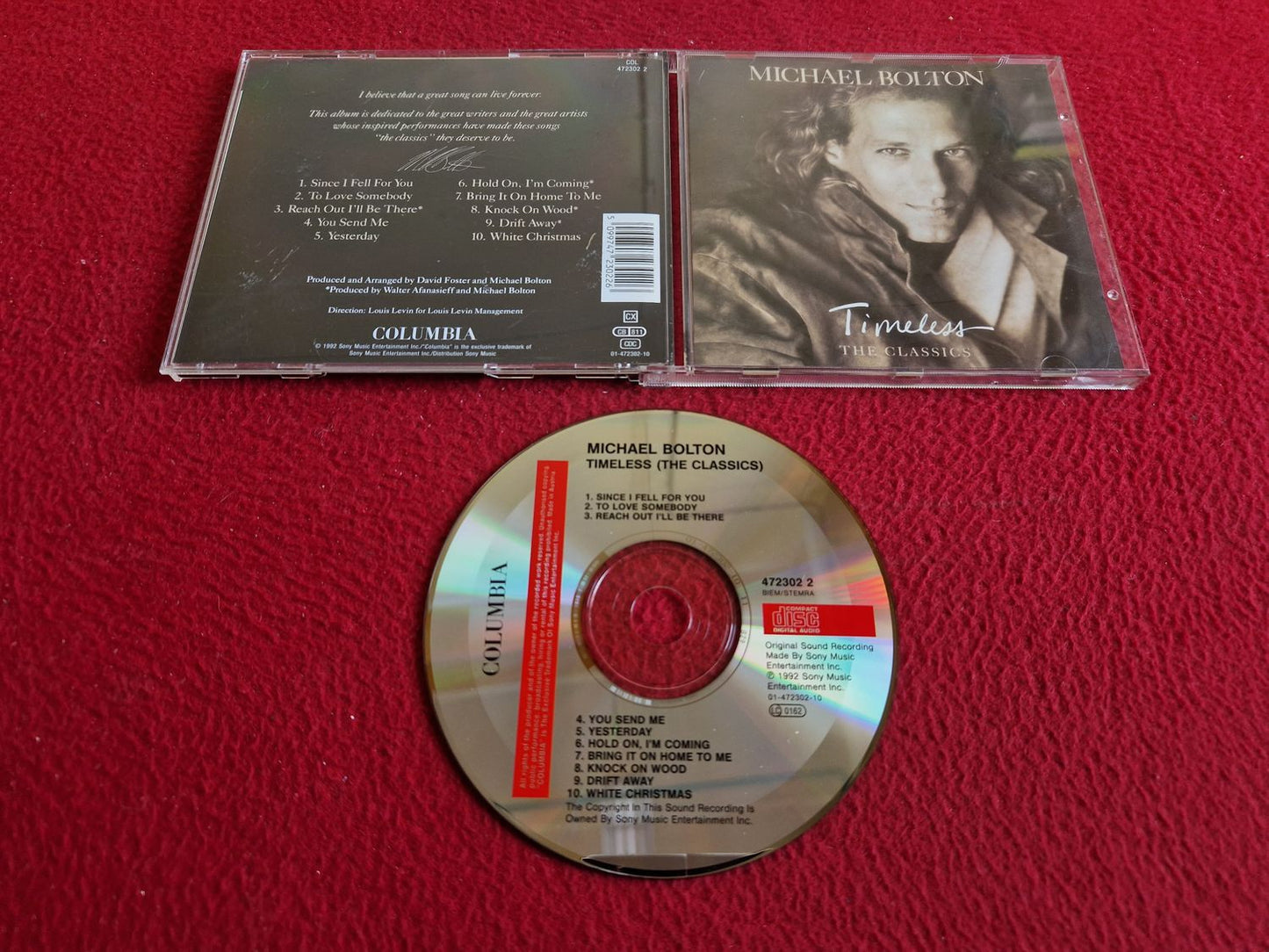 MICHAEL BOLTON – TIMELESS (THE CLASSICS) CD