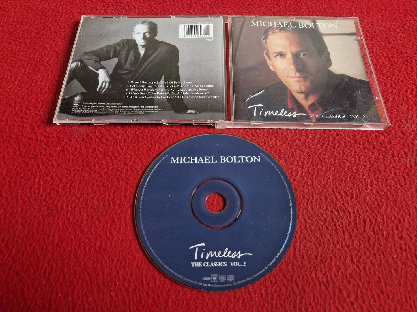 MICHAEL BOLTON TIMELESS THE CLASSICS VOL. 2 CD