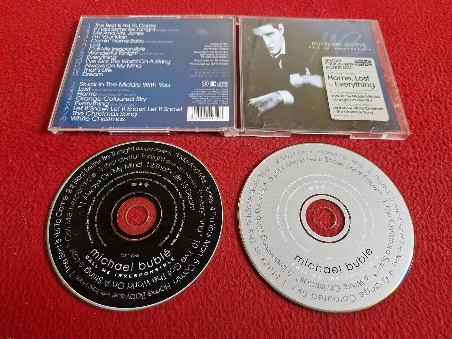 MICHAEL BUBLE CALL ME IRRESPONSIBLE CD