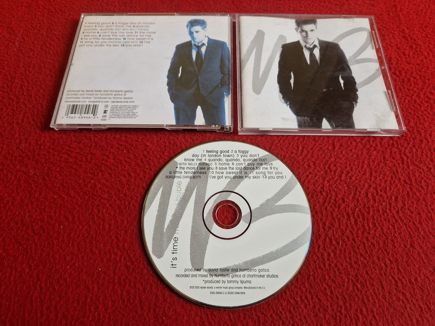MICHAEL BUBLE IT'S TIME CD