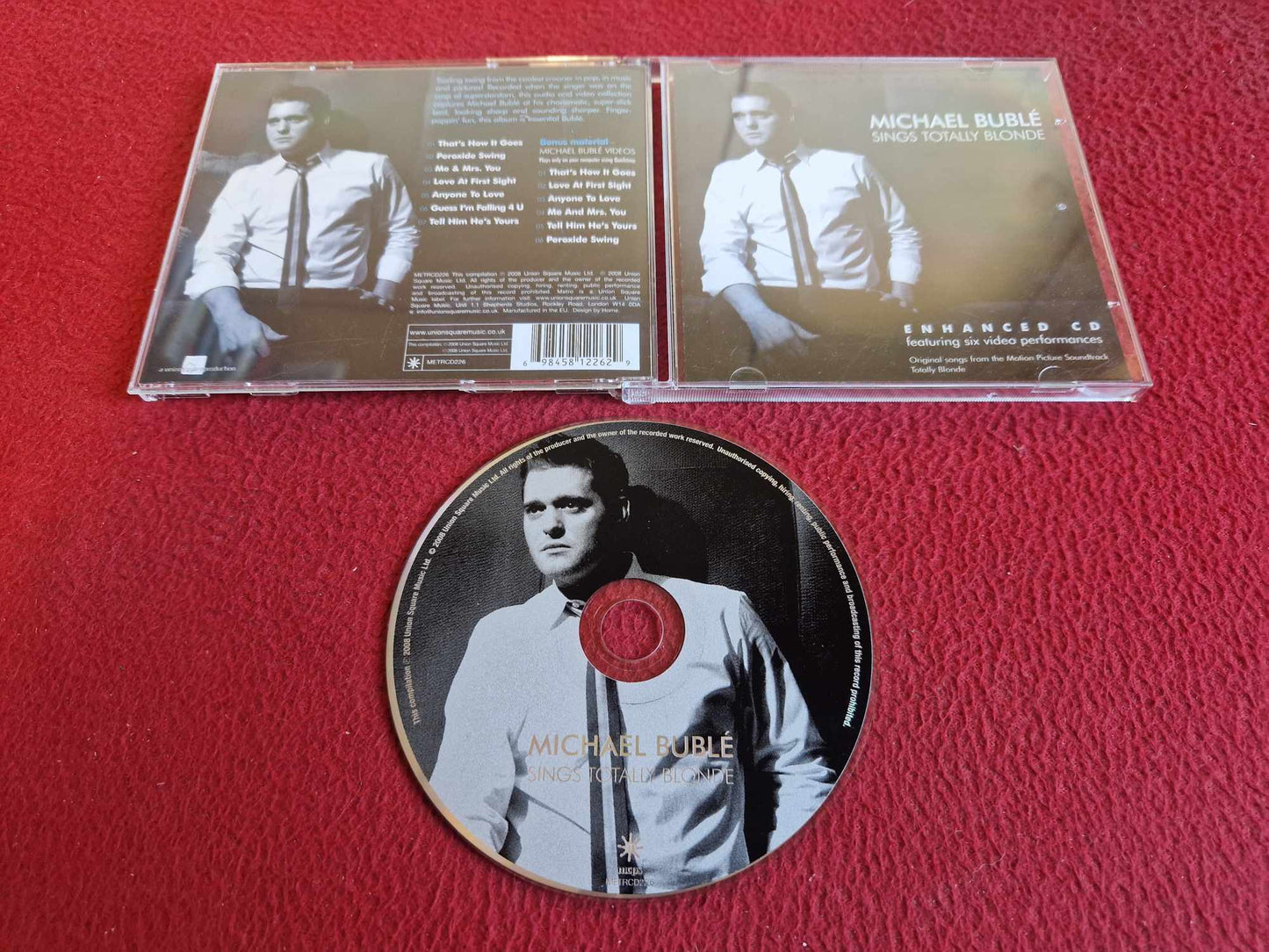 MICHAEL BUBLE SINGS TOTALLY BLONDE ENHANCED CD