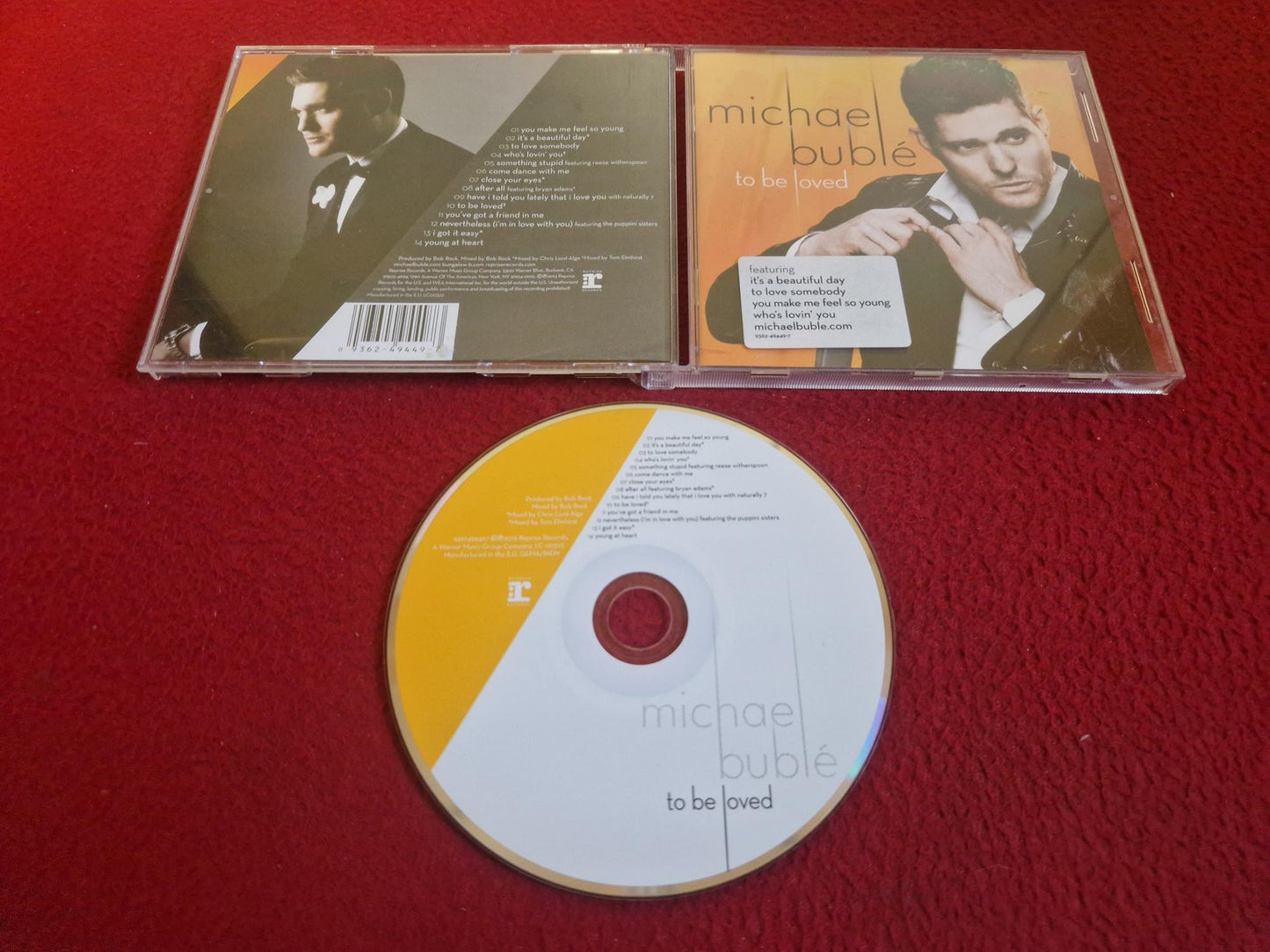 MICHAEL BUBLE TO BE LOVED CD