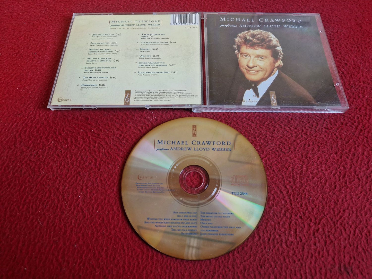 MICHAEL CRAWFORD PERFORMS ANDREW LLOYD WEBBER CD