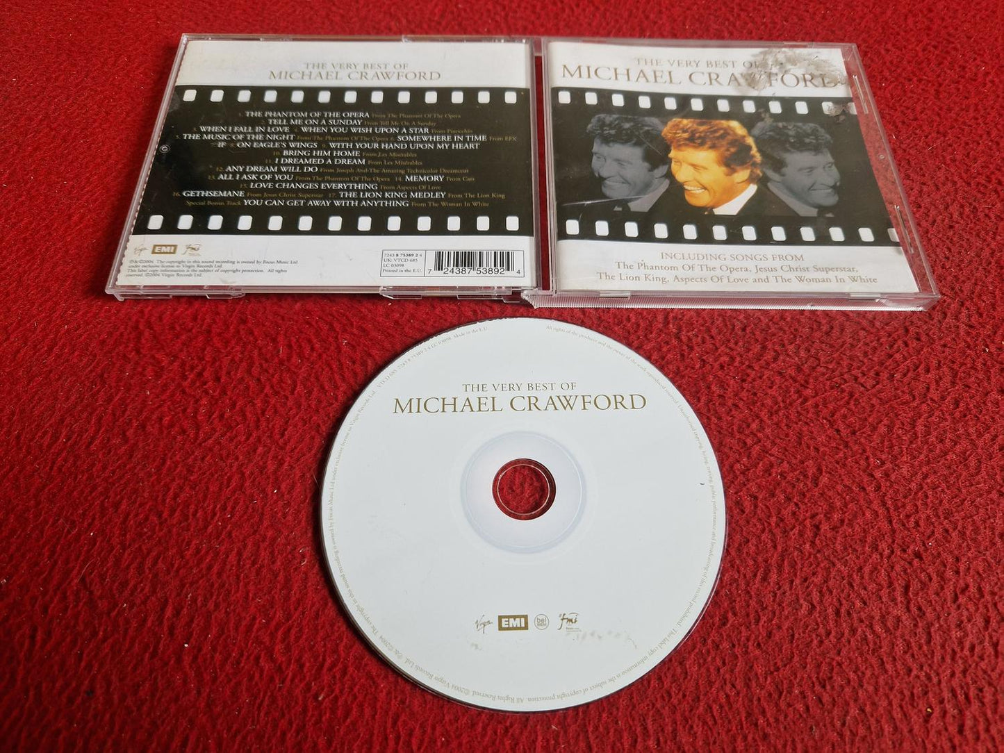 MICHAEL CRAWFORD THE VERY BEST OF CD