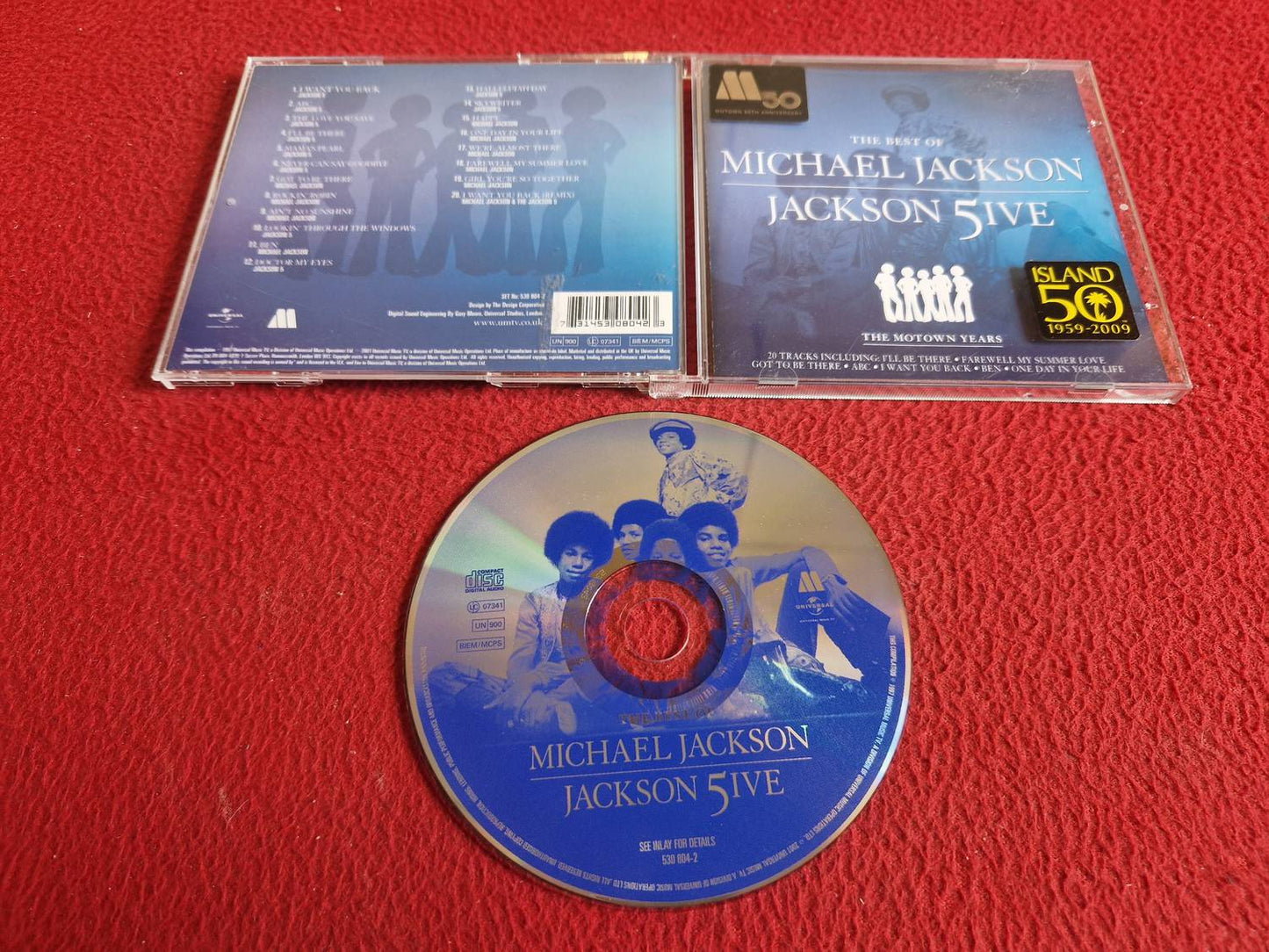 MICHAEL JACKSON JACKSON FIVE THE BEST OF CD