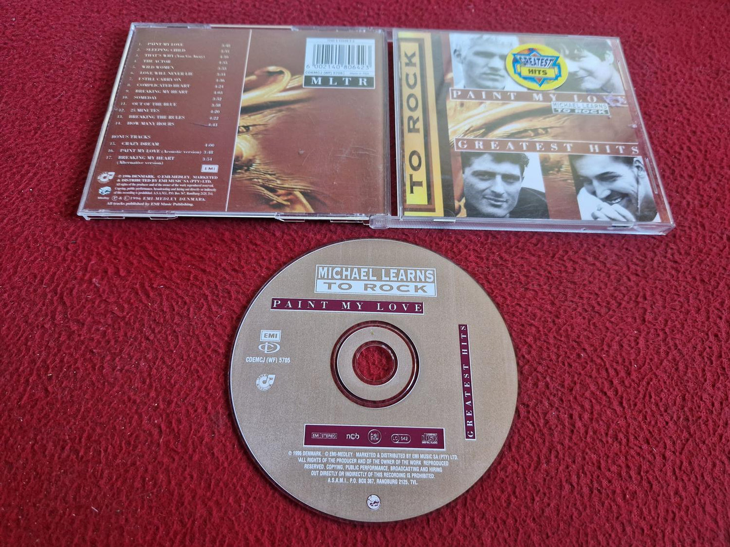 MICHAEL LEARNS TO ROCK PAINT MY LOVE CD