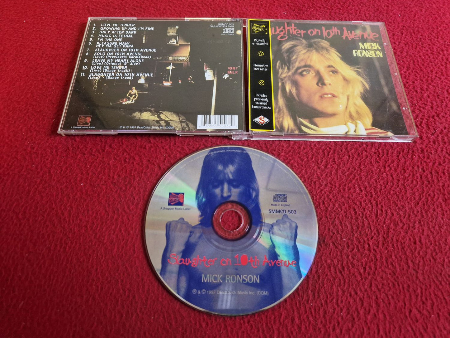 MICK RONSON SLAUGHTER ON 10TH AVENUE CD