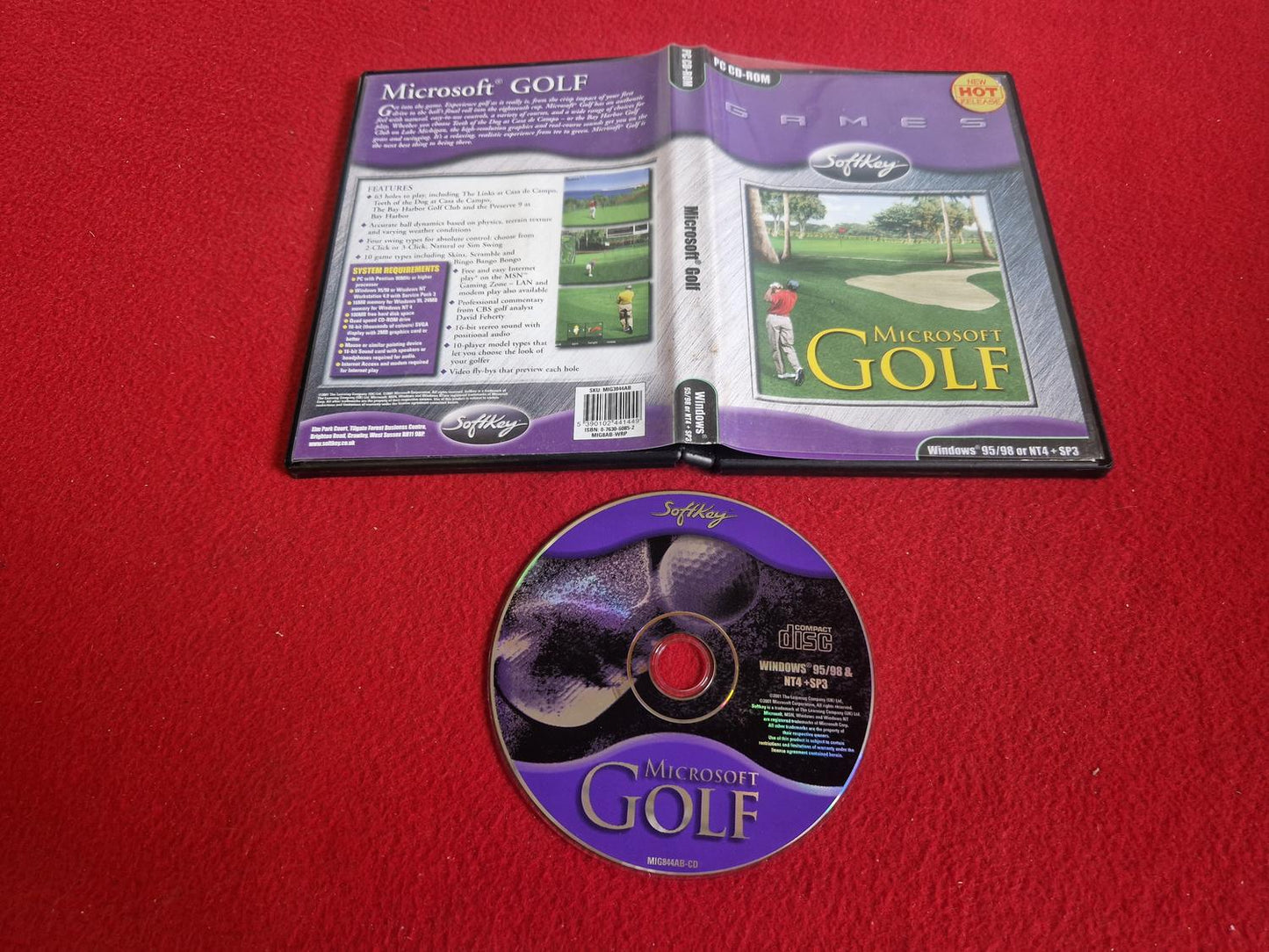 MICROSOFT GOLF till PC