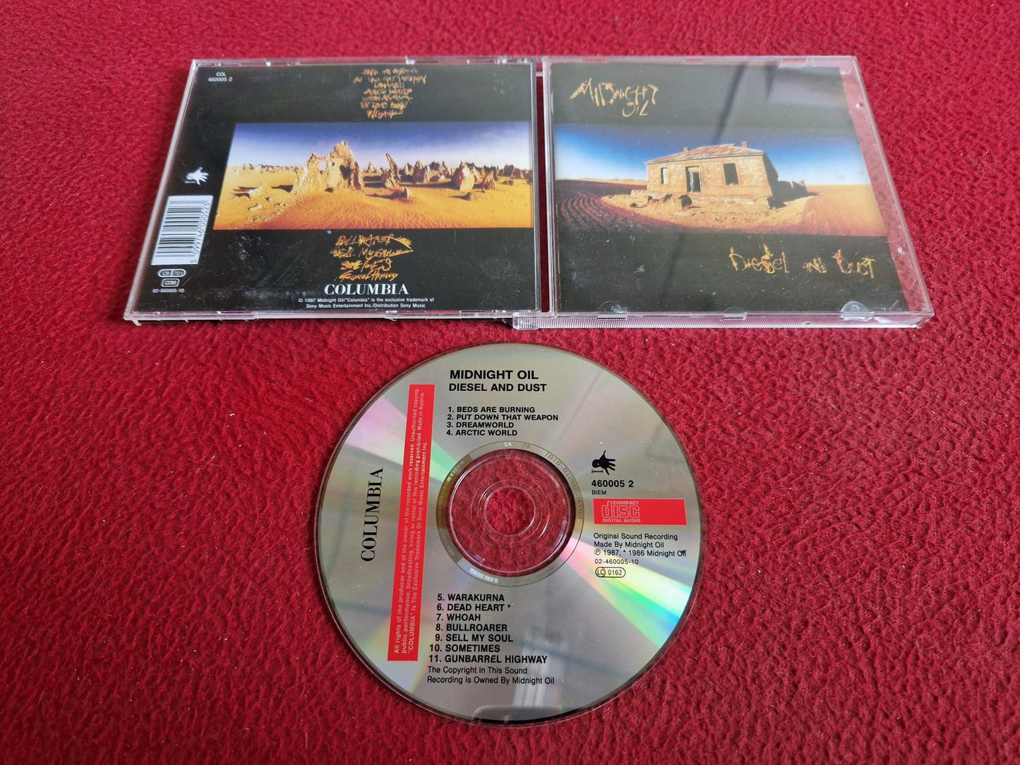 MIDNIGHT OIL DIESEL AND DUST CD