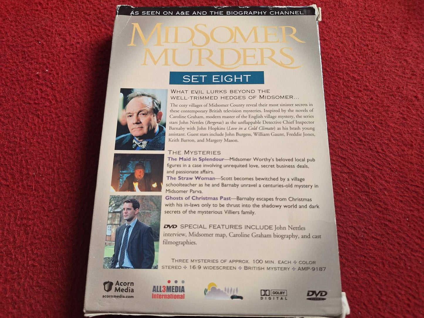 MIDSOMER MURDERS SET EIGHT BOX DVD