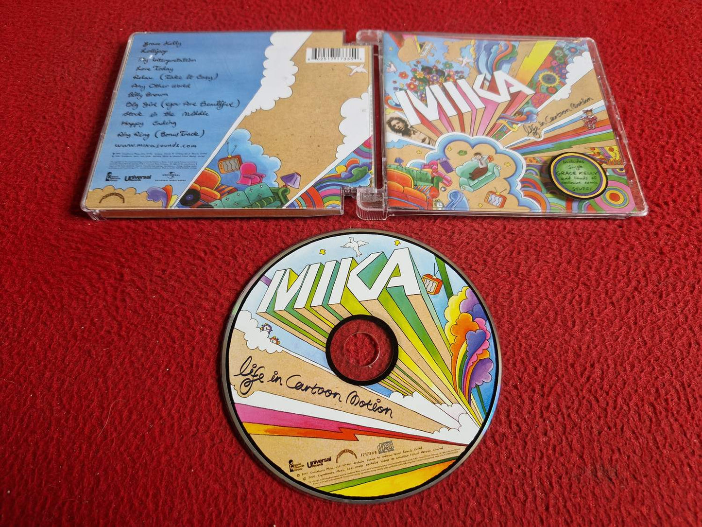 MIKA LIFE IN CARTOON MOTION CD