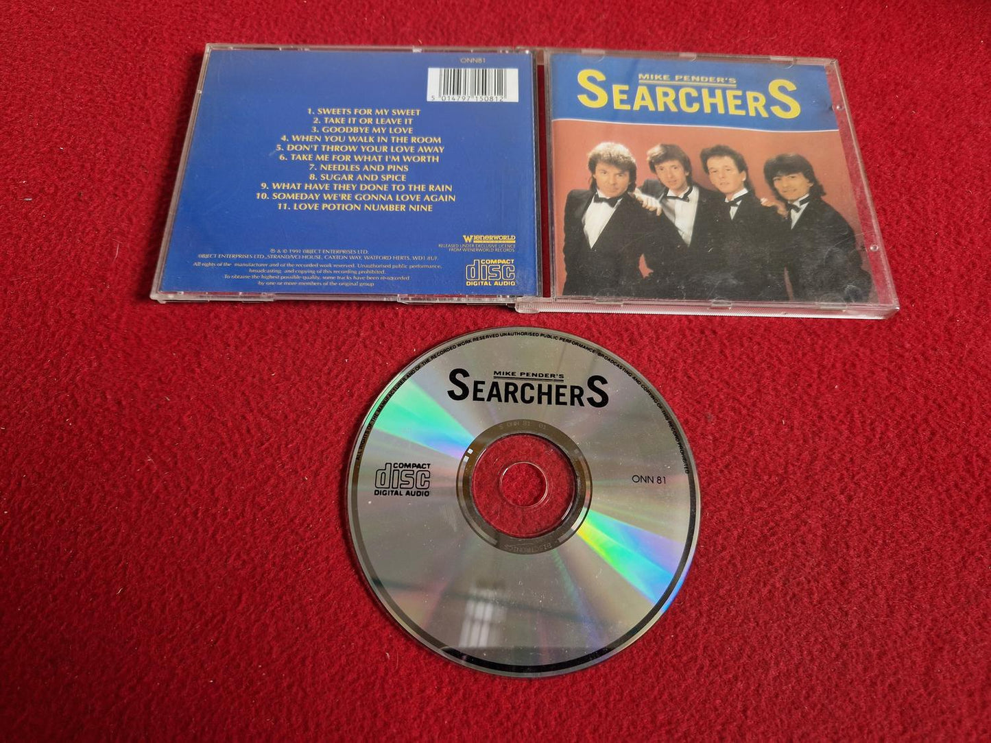 MIKE PENDER'S SEARCHERS CD