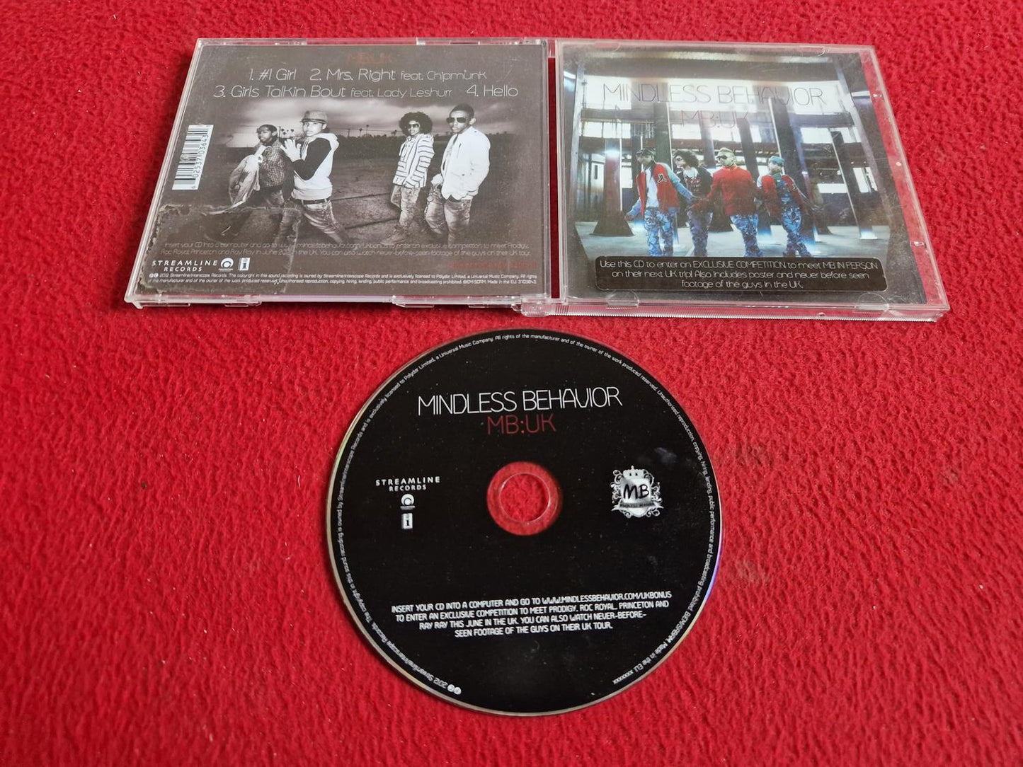 MINDLESS BEHAVIOUR MB:UK CD