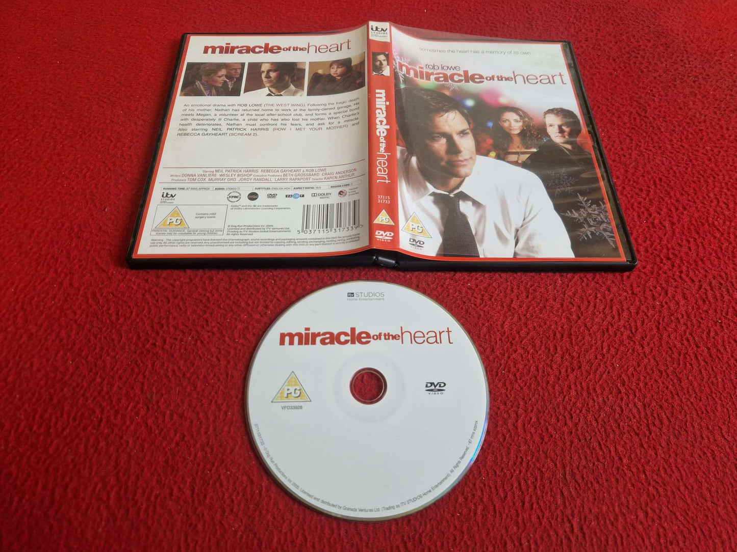 MIRACLE OF THE HEART DVD