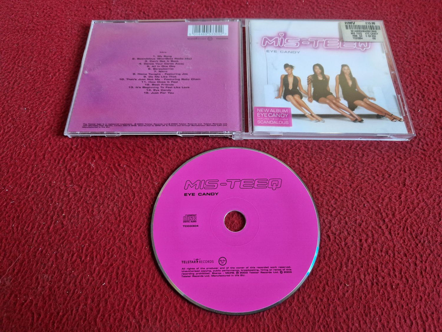 MIS-TEEQ EYE CANDY CD