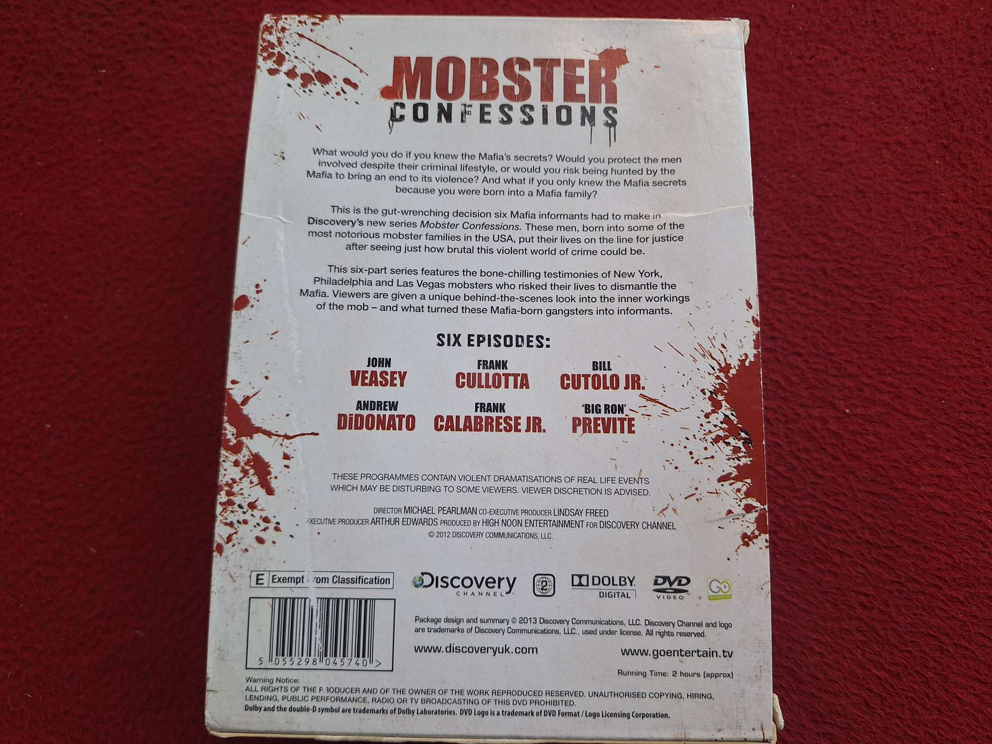 MOBSTER CONFESSIONS BOX DVD