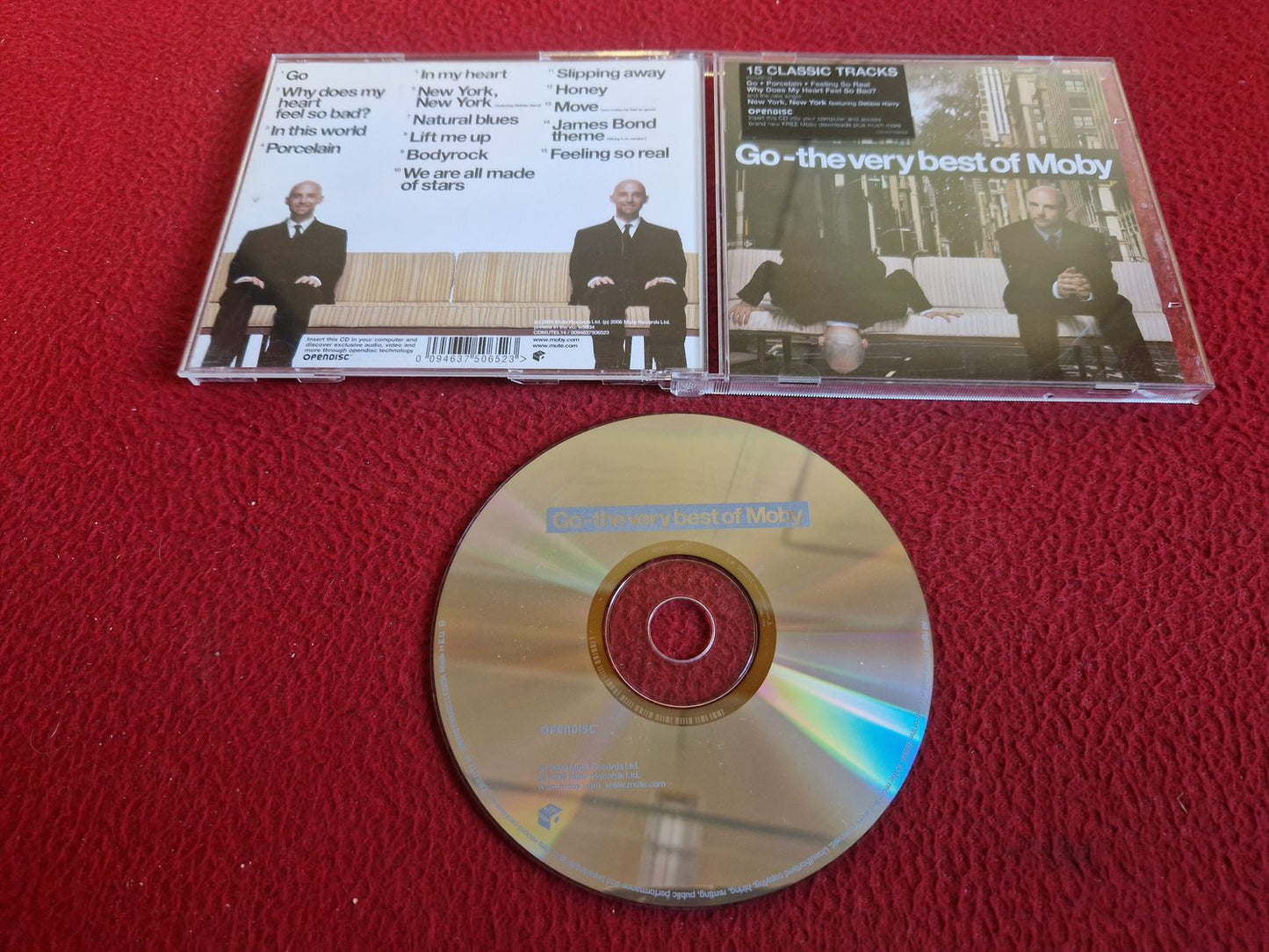 MOBY GO THE VERY BEST OF CD