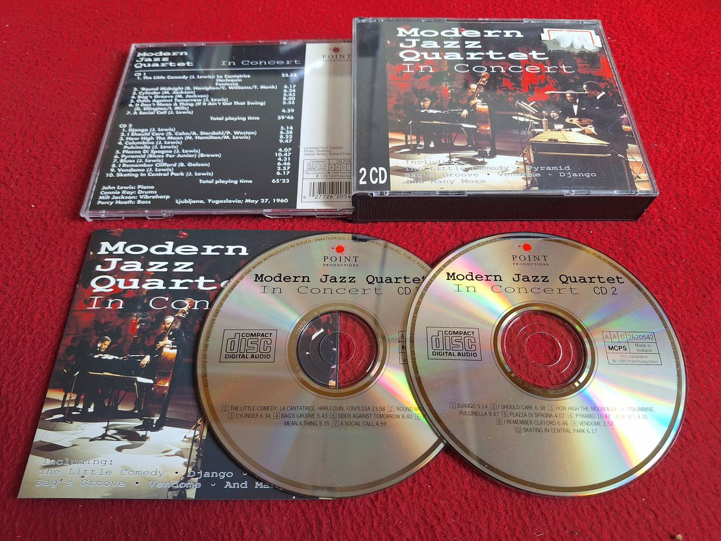 MODERN JAZZ QUARTET IN CONCERT CD BOX