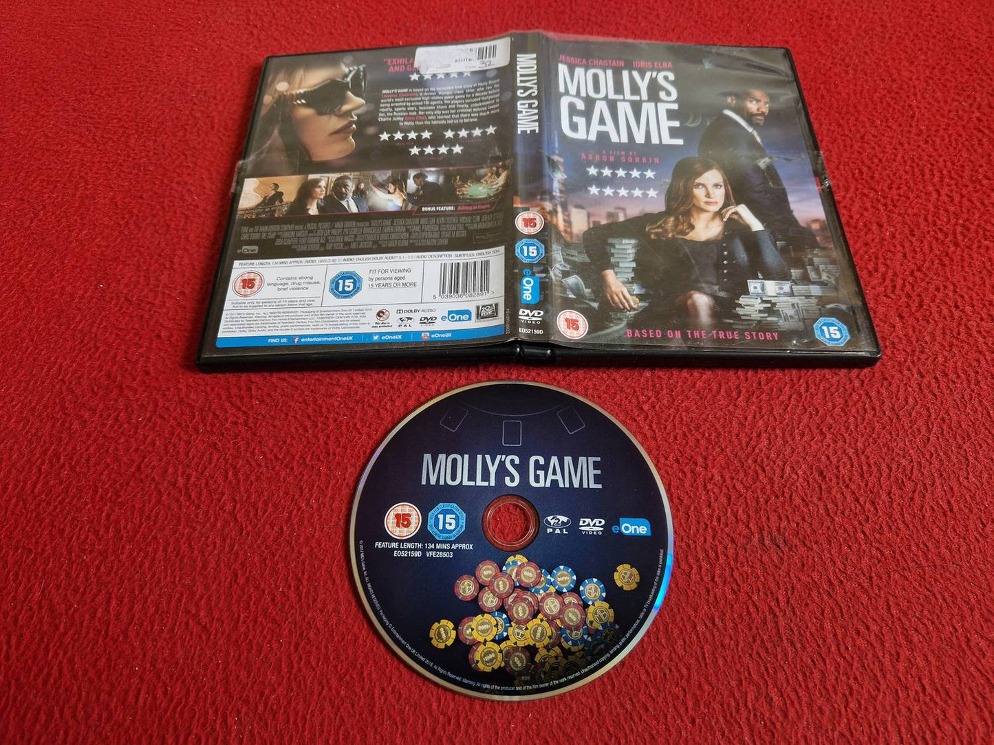 MOLLY'S GAME DVD