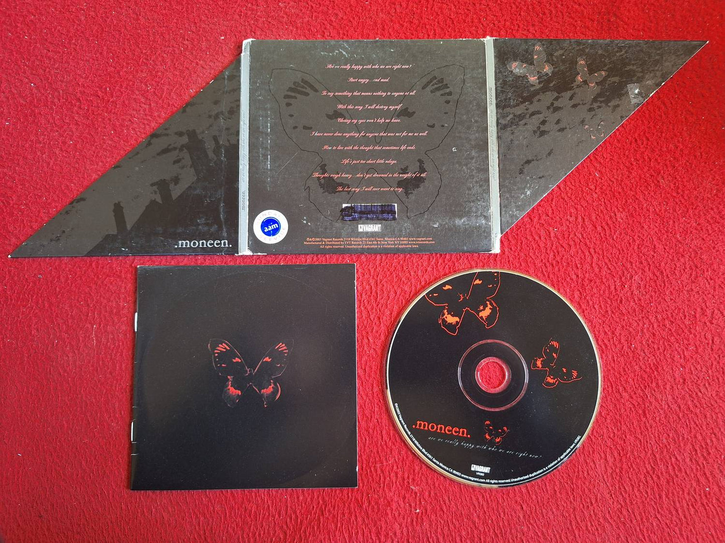 MONEEN ARE WE REALLY HAPPY WITH WHO WE ARE RIGHT NOW? CD