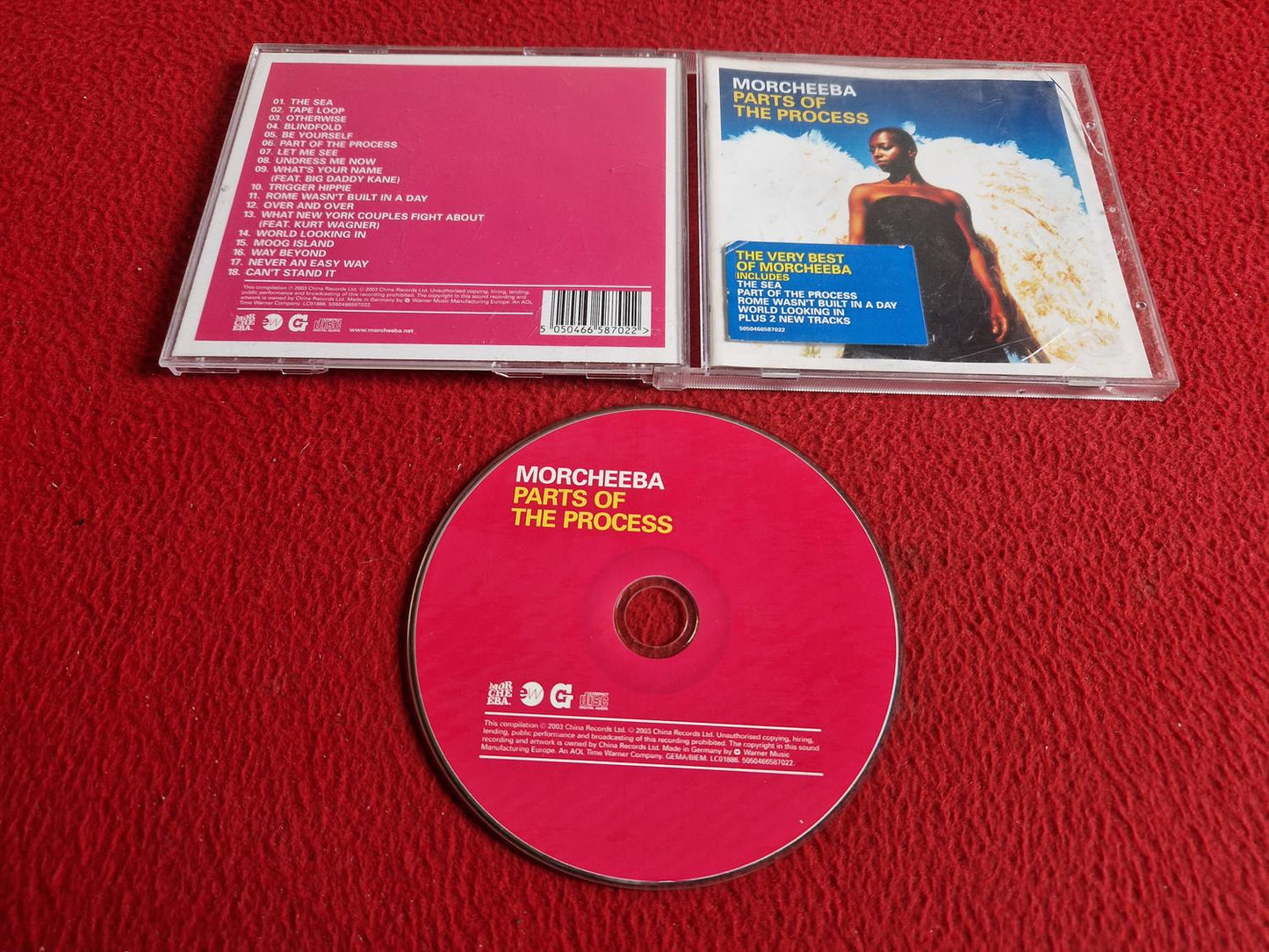 MORCHEEBA PARTS OF THE PROCESS CD