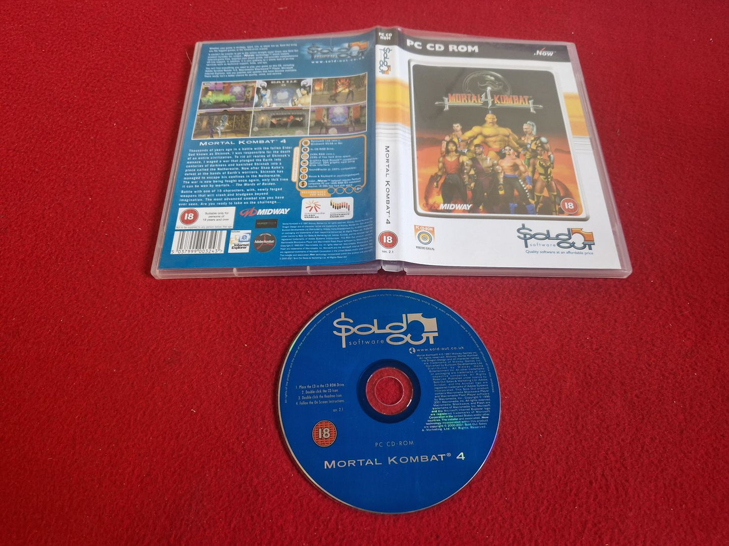 MORTAL KOMBAT 4 till PC