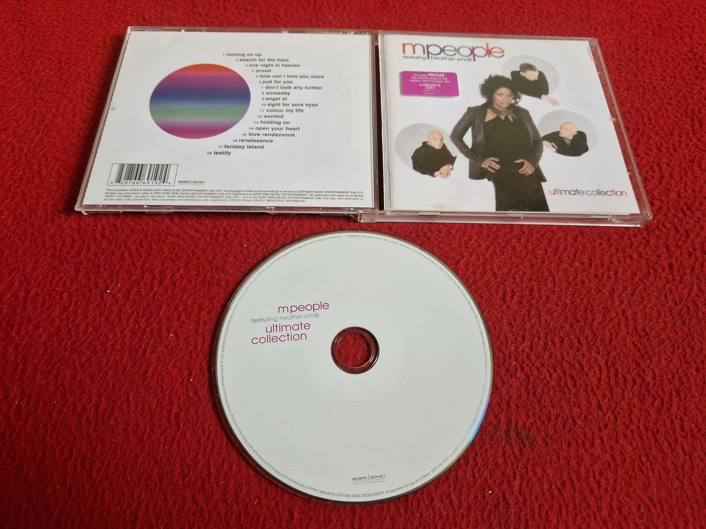 M PEOPLE FEAT HEATHER SMALL ULTIMATE COLLECTION CD