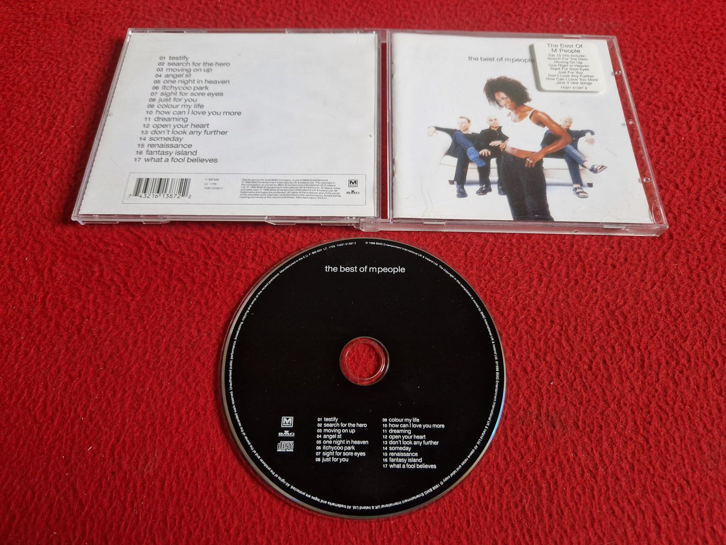 MPEOPLE THE BEST OF CD