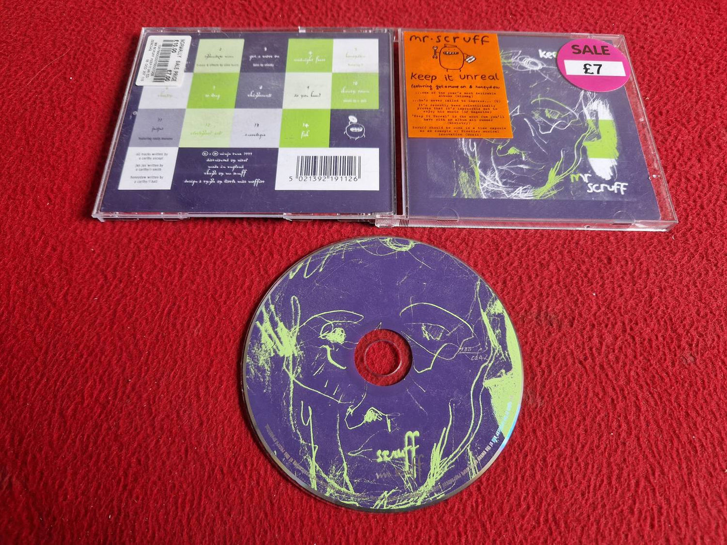 MR SCRUFF KEEP IT UNREAL CD