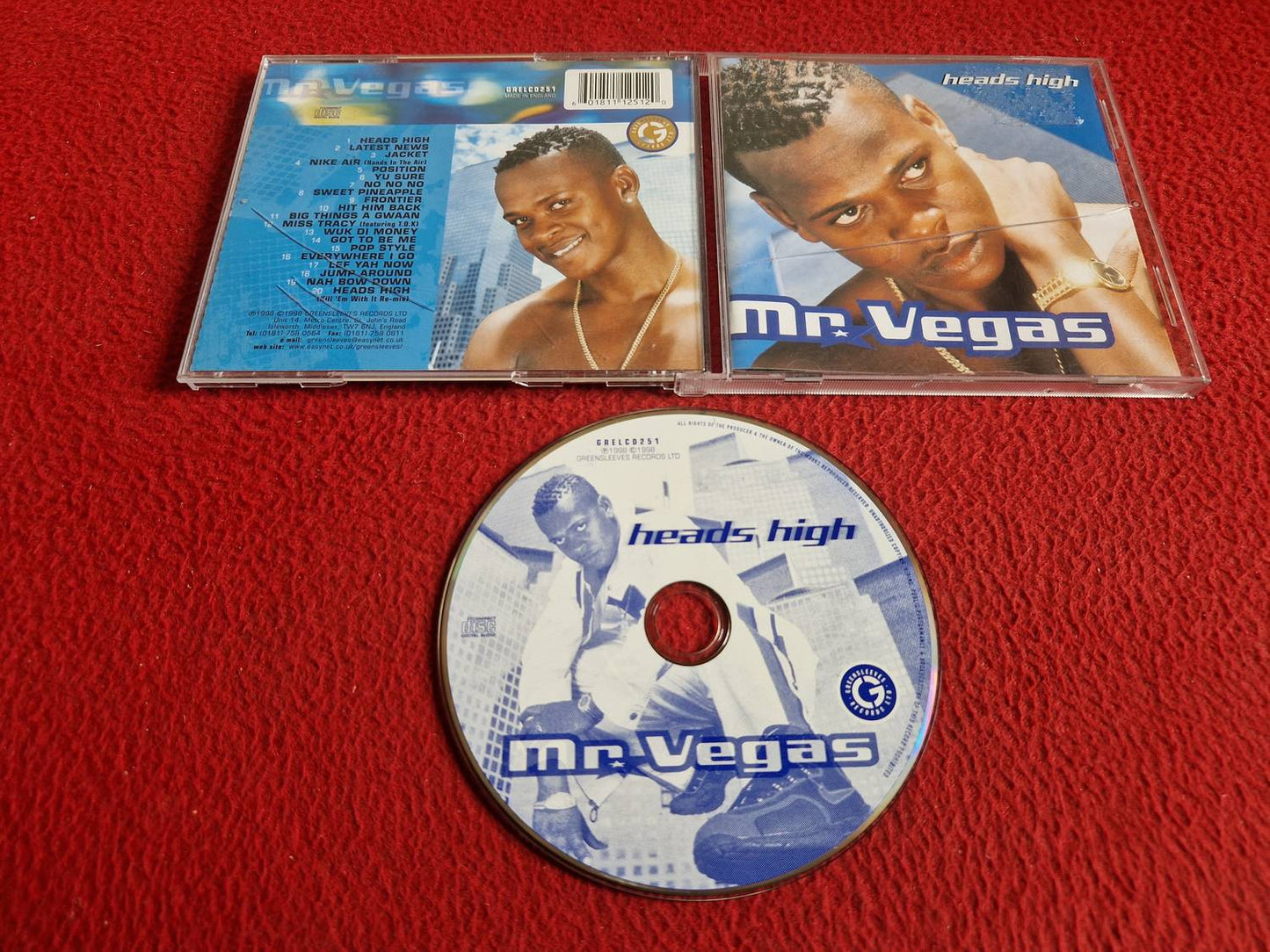 MR VEGAS HEADS HIGH CD