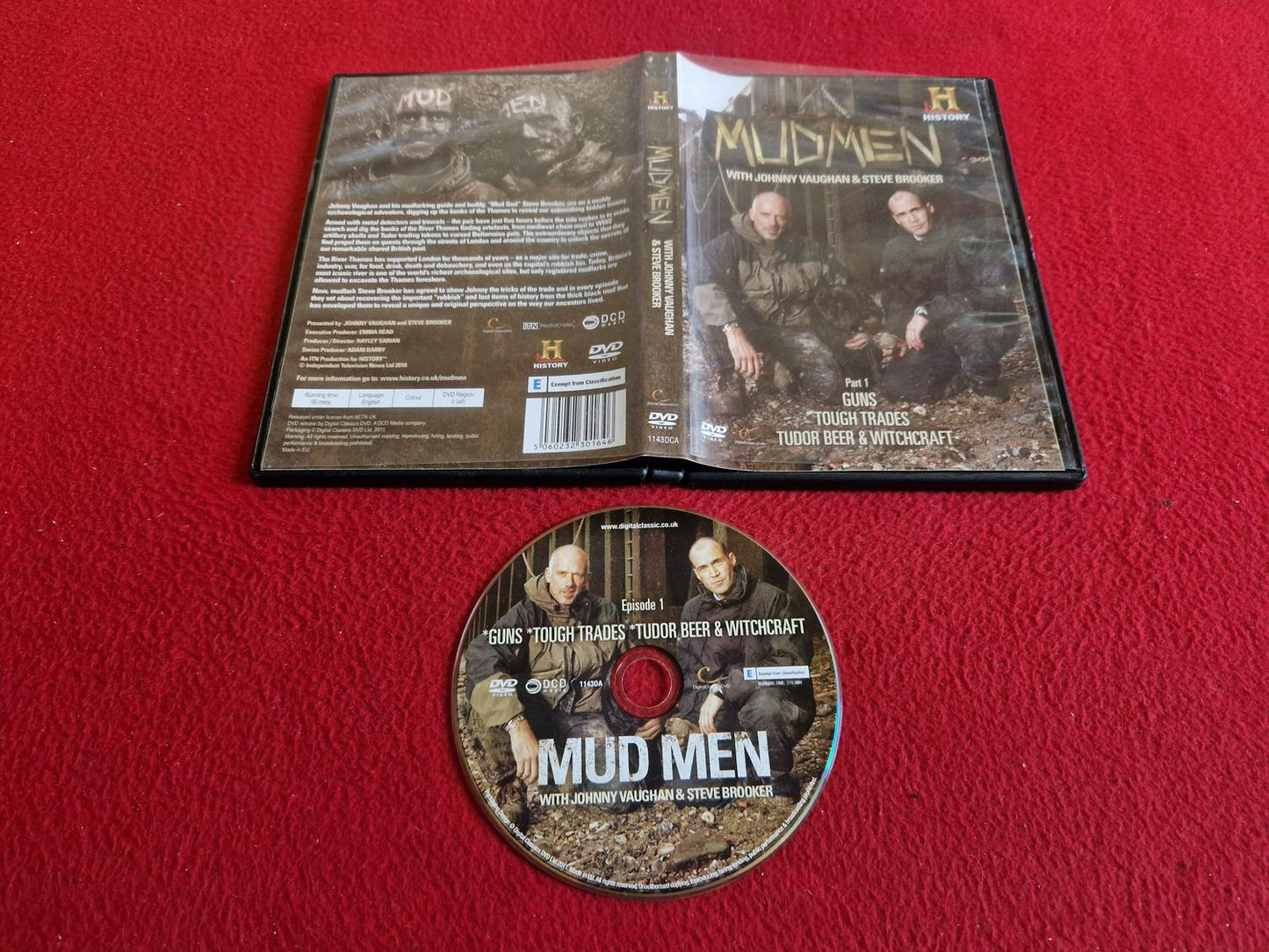 MUDMEN PART 1 GUNS / TOUGH TRADES / TUDOR BEER & WITCHCRAFT DVD