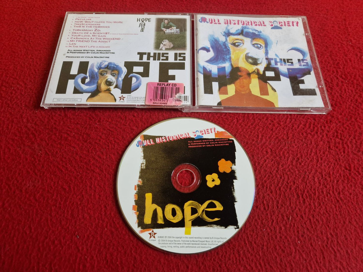MULL HISTORICAL SOCIETY HOPE CD