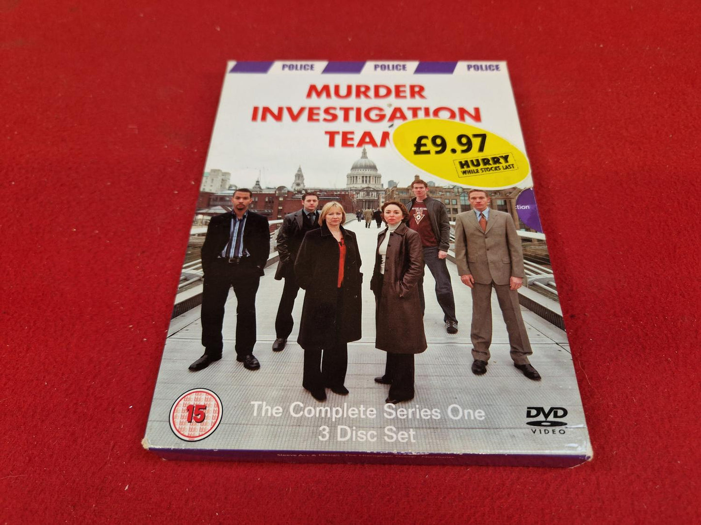 MURDER INVESTIGATION TEAM THE COMPLETE SERIES 1 BOX till DVD
