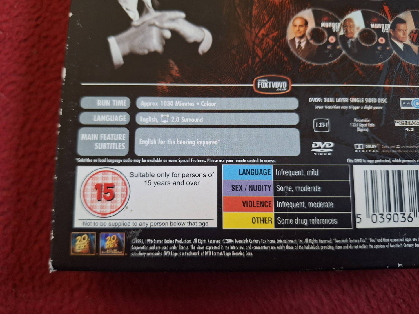 MURDER ONE CASE 1 BOX DVD