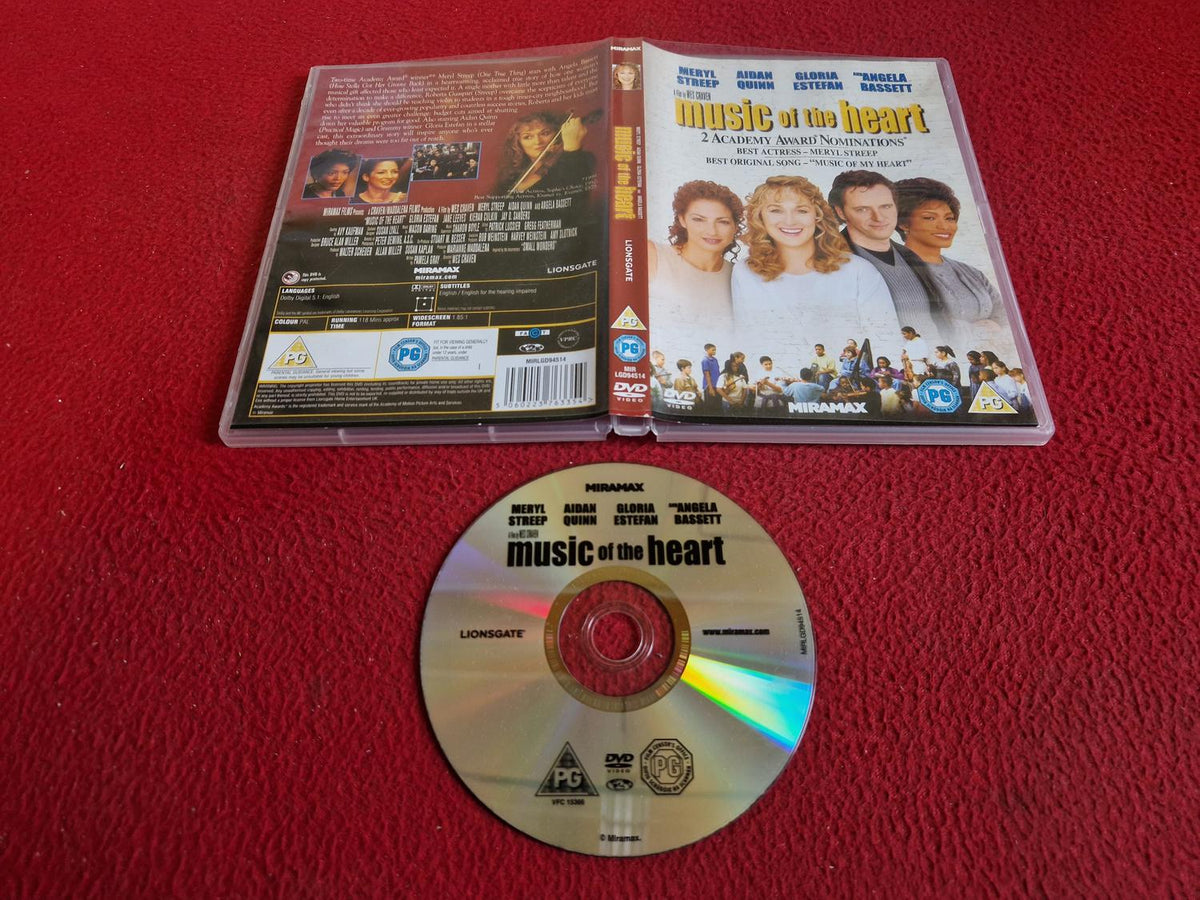 MUSIC OF THE HEART DVD