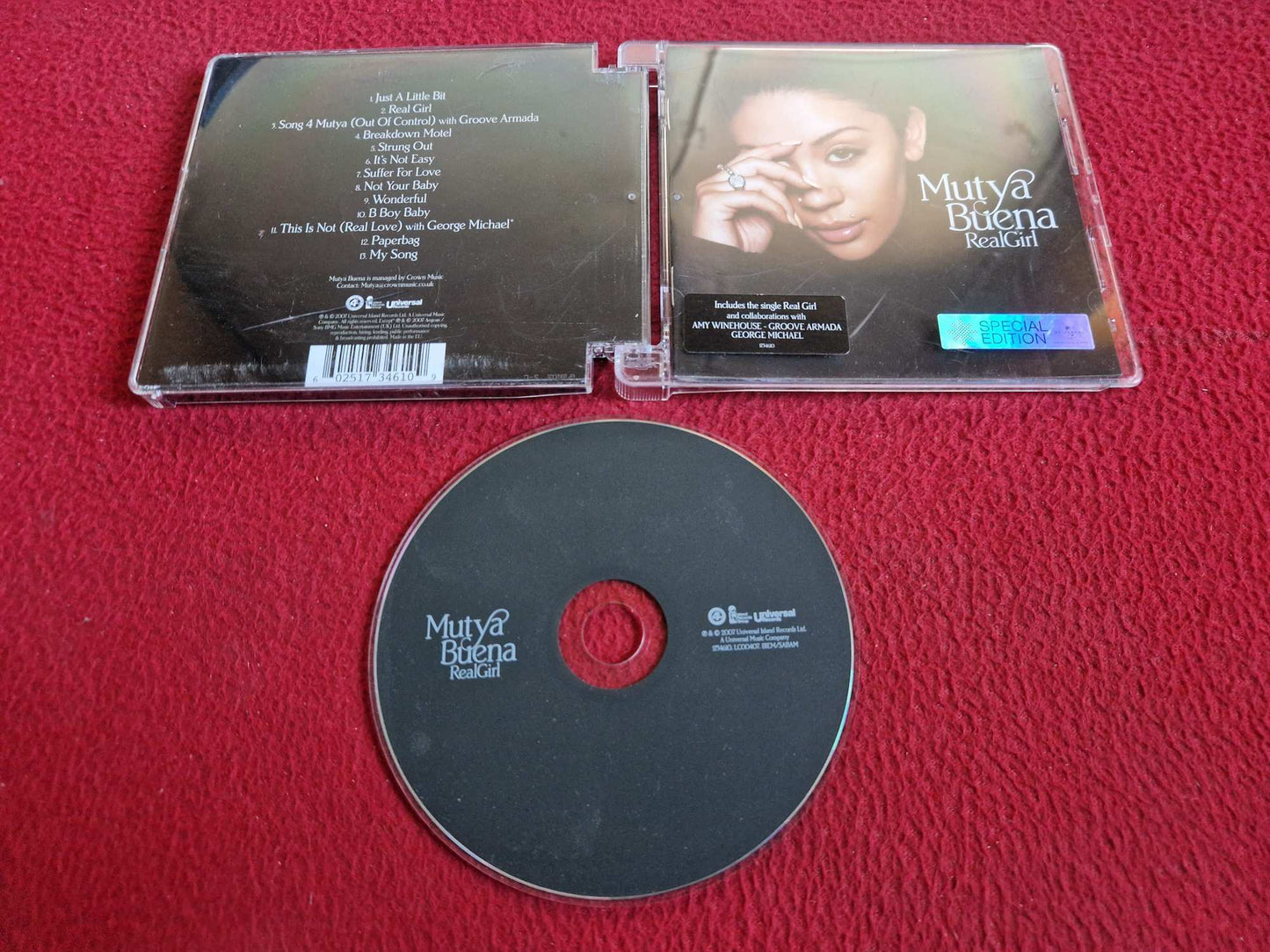 MUTYA BUENA REAL GIRL CD
