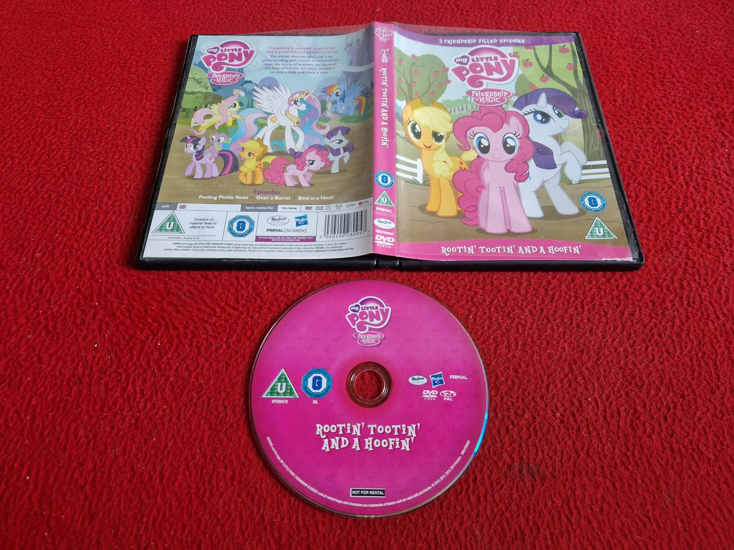 MY LITTLE PONY FRIENDSHIP IS MAGIC ROOTIN' TOOTIN' AND A HOOFIN' DVD