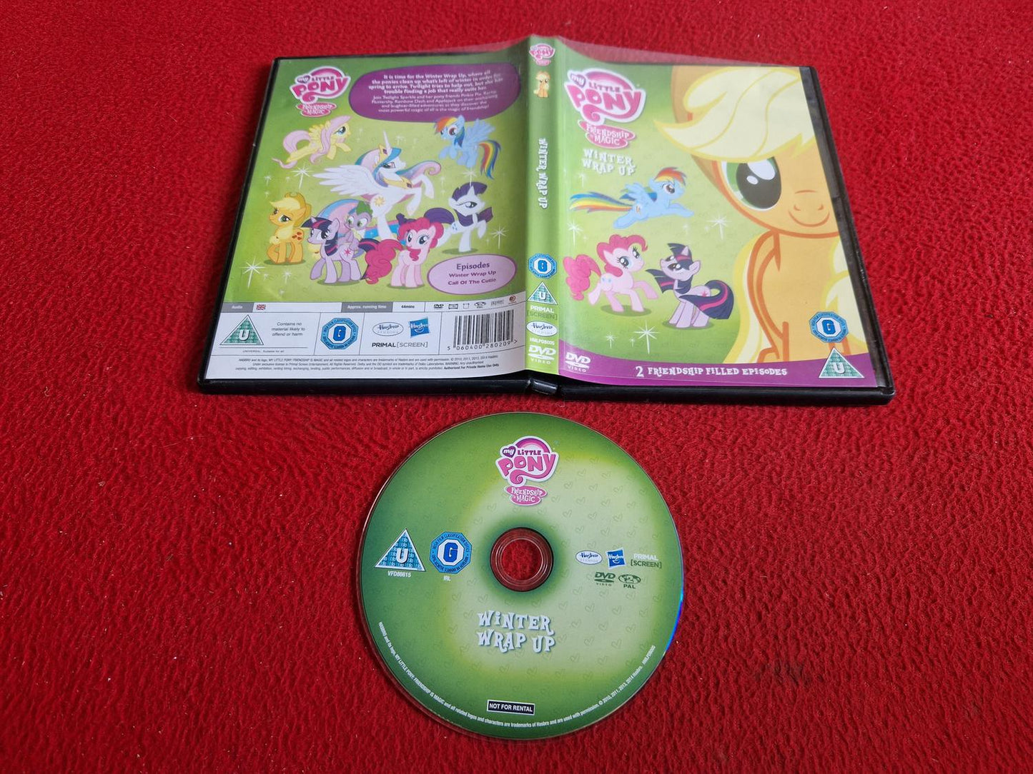 MY LITTLE PONY FRIENDSHIP IS MAGIC WINTER WRAP UP DVD