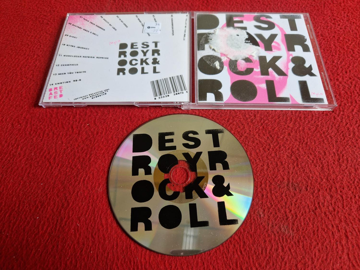 MYLO DESTROY ROCK & ROLL CD