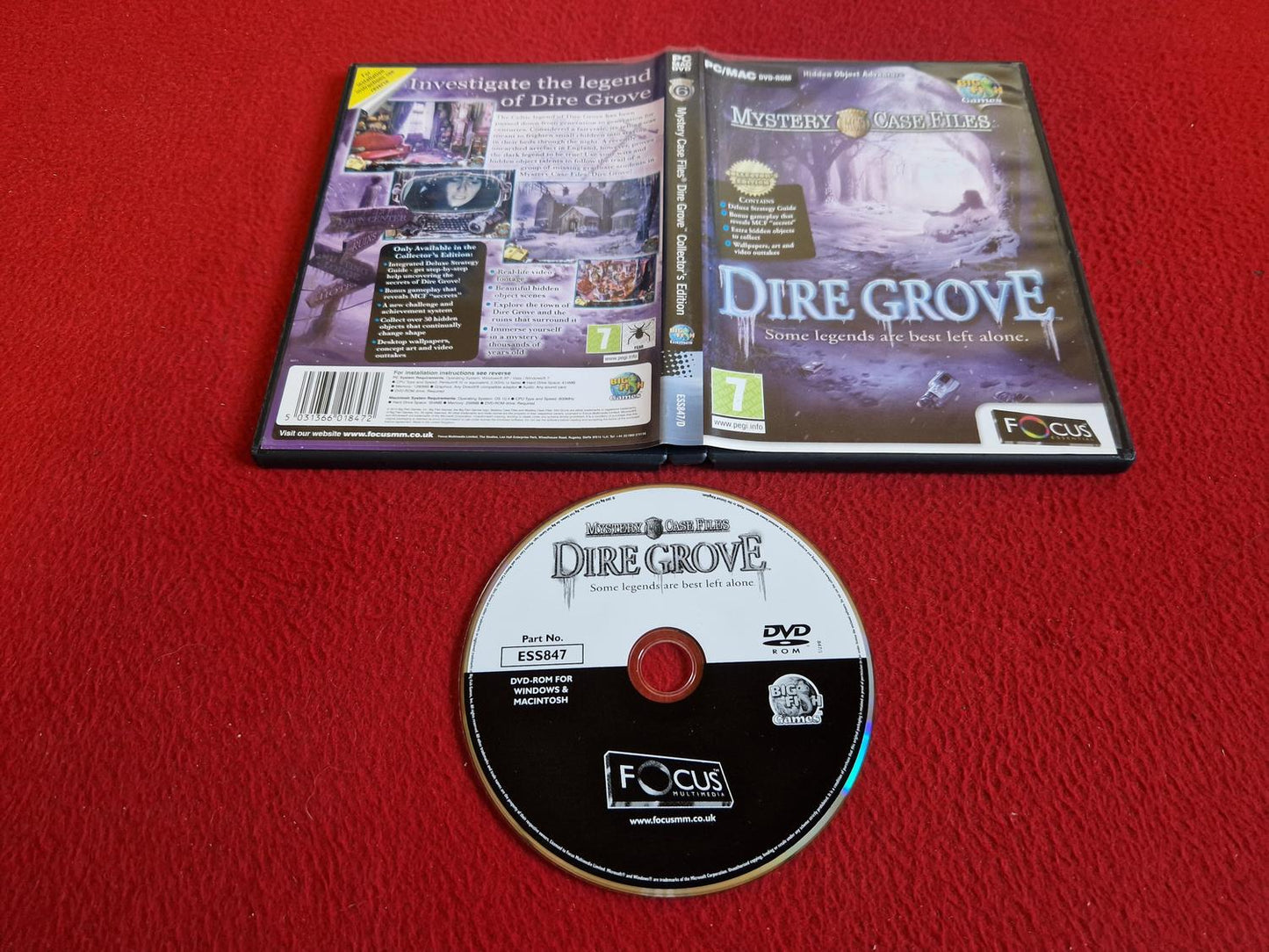 MYSTERY CASE FILES DIRE GROVE COLLECTORS EDITION till PC