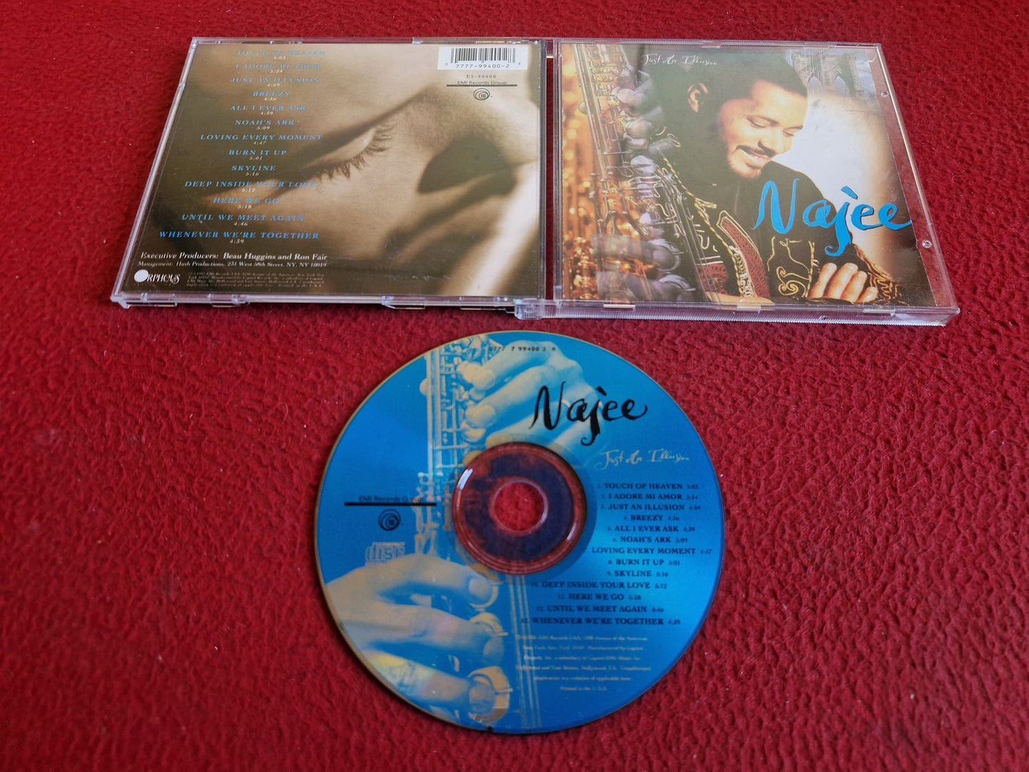 NAJEE JUST AN ILLUSION CD