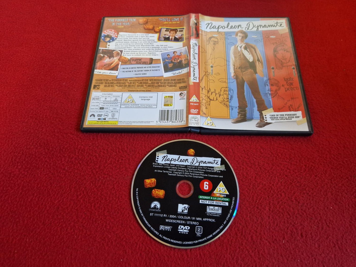 NAPOLEON DYNAMITE DVD