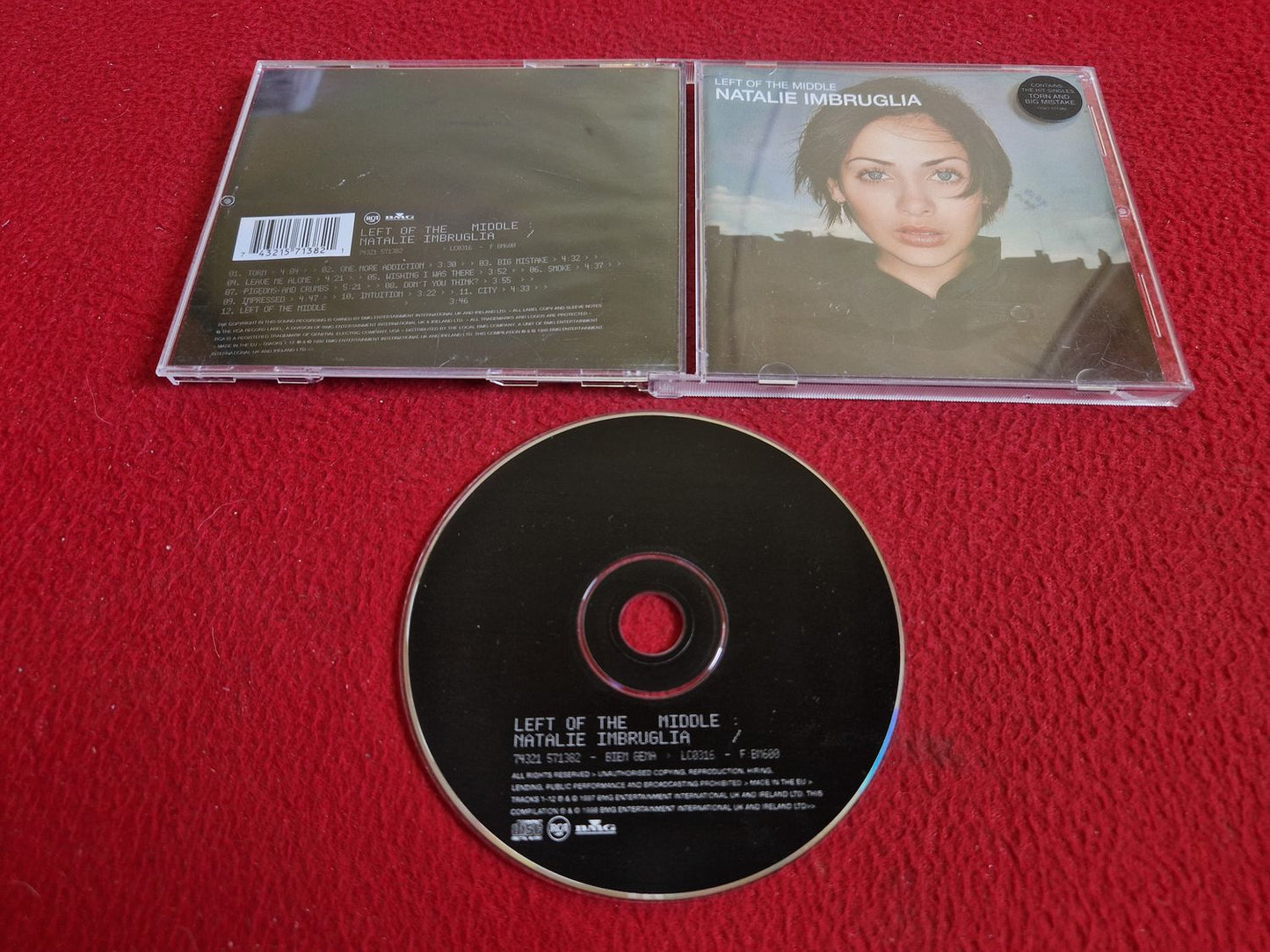 NATALIE IMBRUGLIA LEFT OF THE MIDDLE CD