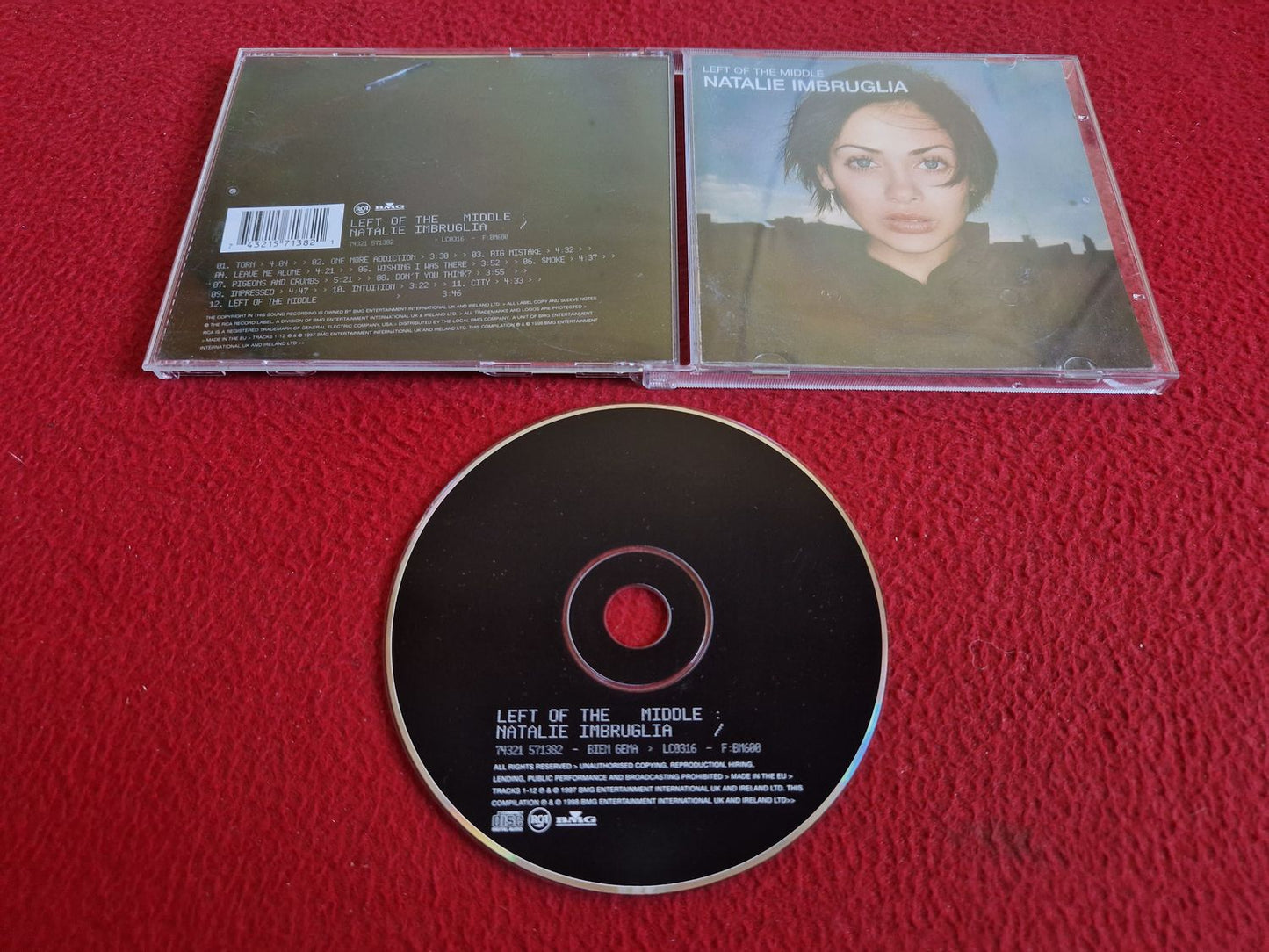 NATALIE IMBRUGLIA LEFT OF THE MIDDLE CD