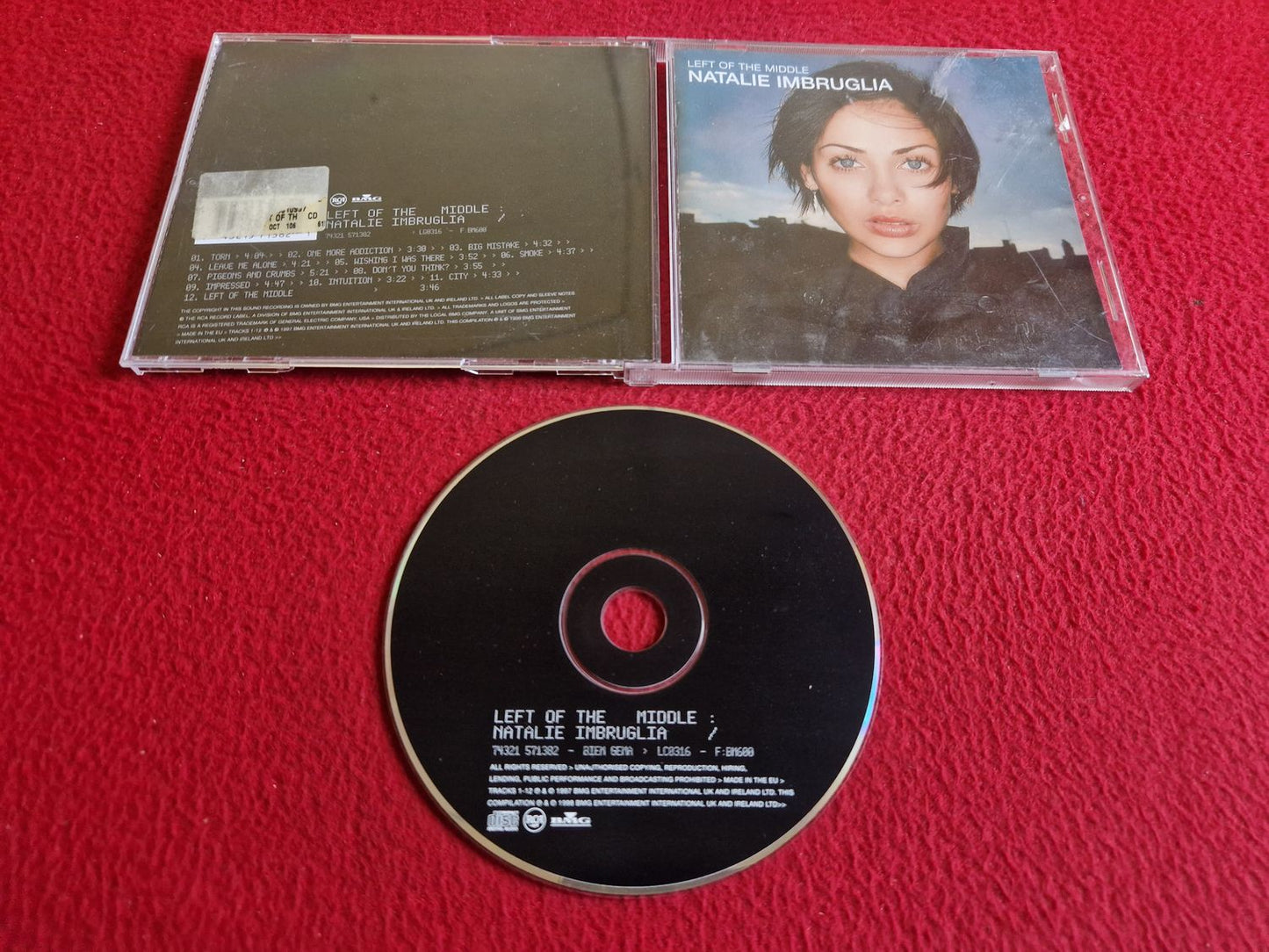 NATALIE IMBRUGLIA LEFT OF THE MIDDLE CD