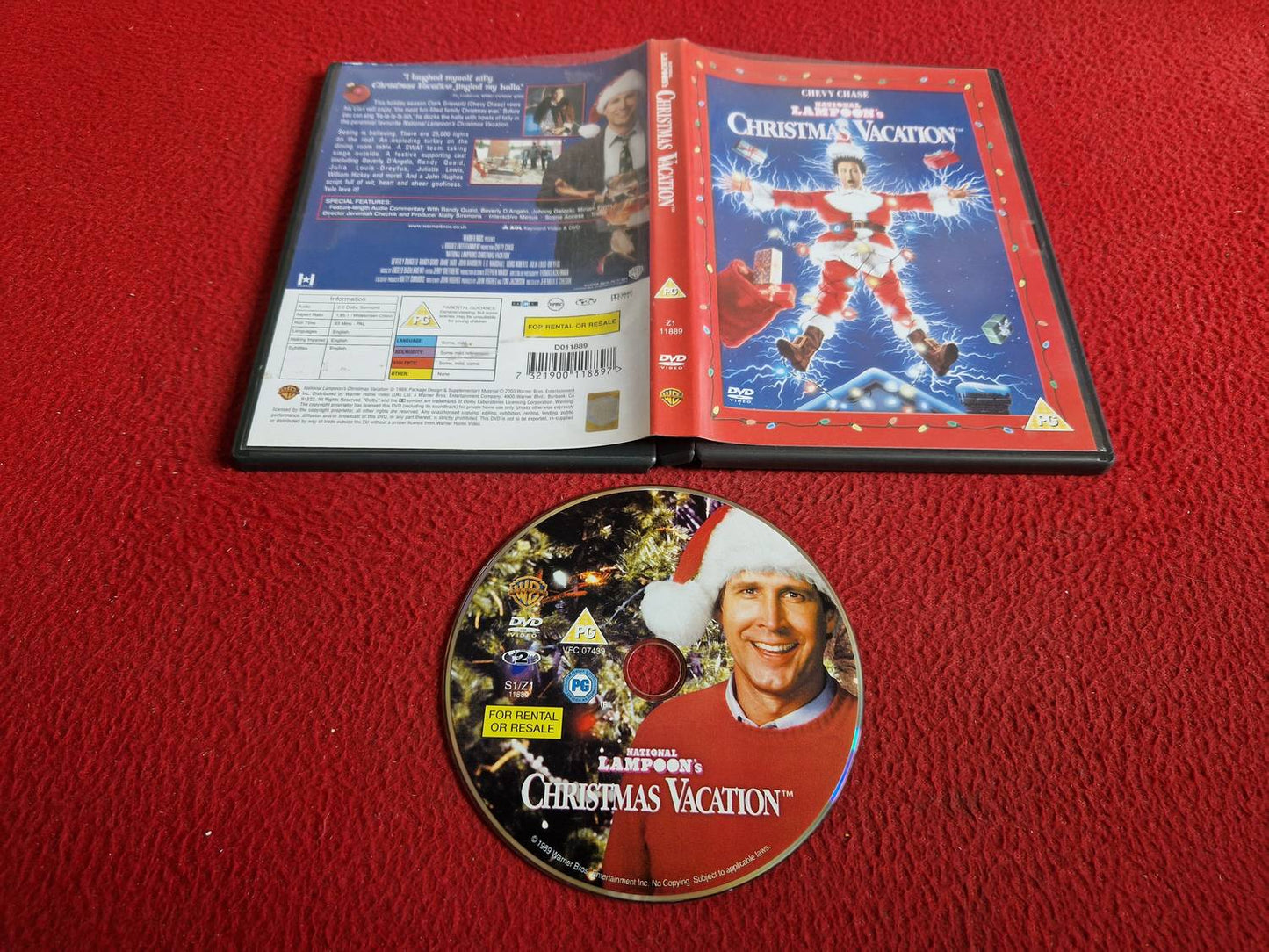 NATIONAL LAMPOONS CHRISTMAS VACATION DVD