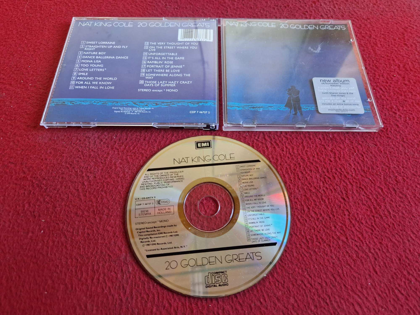 NAT KING COLE 20 GOLDEN GREATS CD