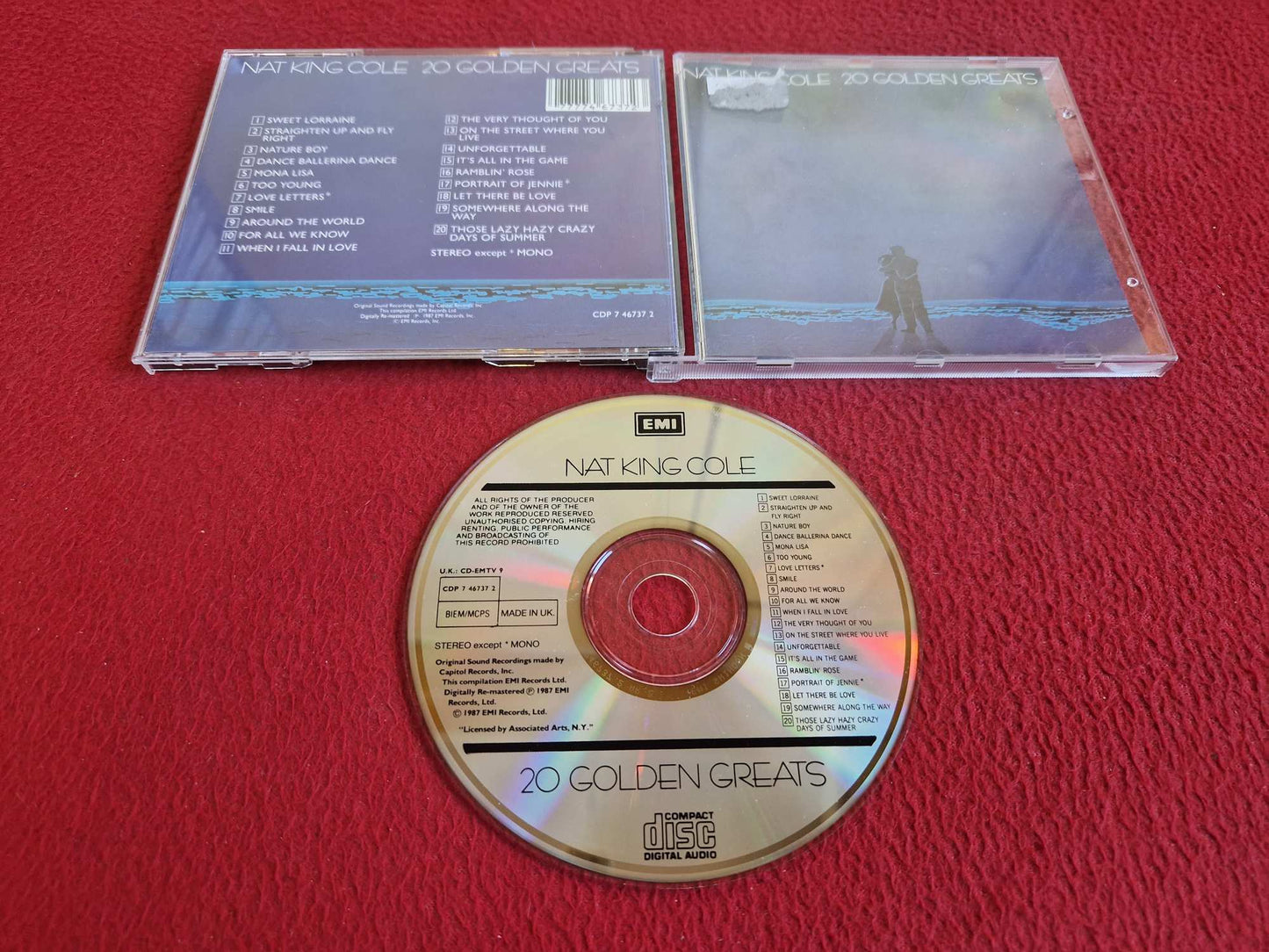 NAT KING COLE 20 GOLDEN GREATS CD