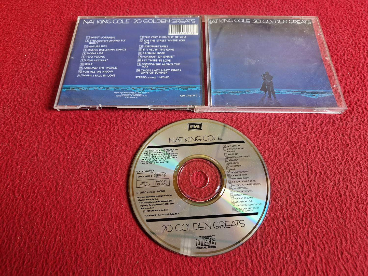 NAT KING COLE 20 GOLDEN GREATS CD