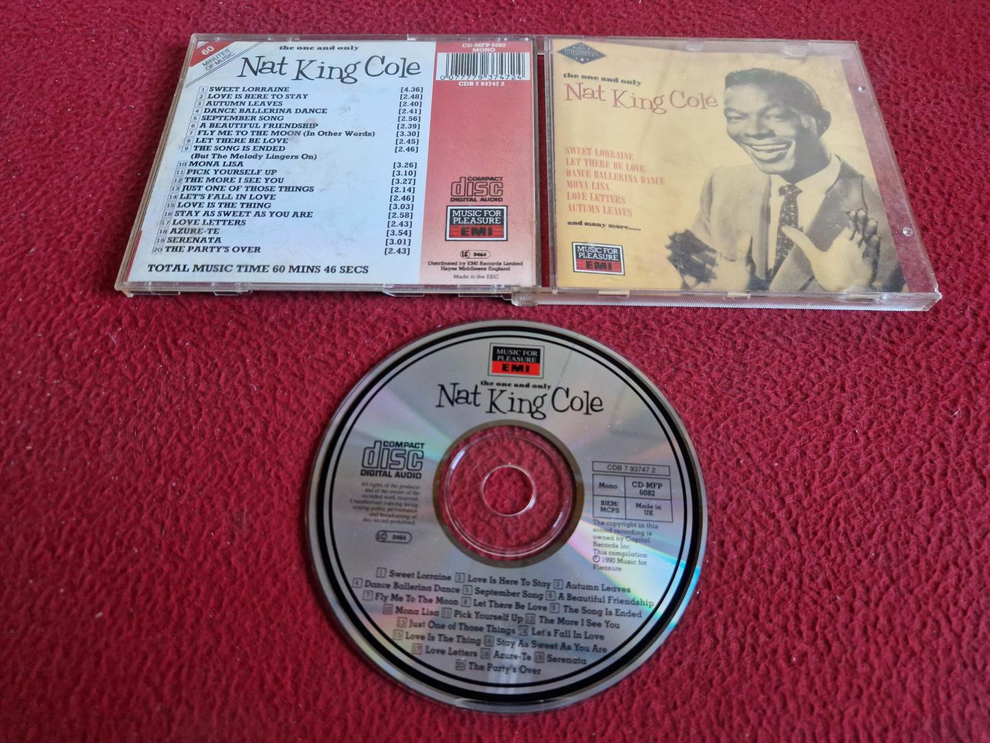 NAT KING COLE THE ONE AND ONLY CD